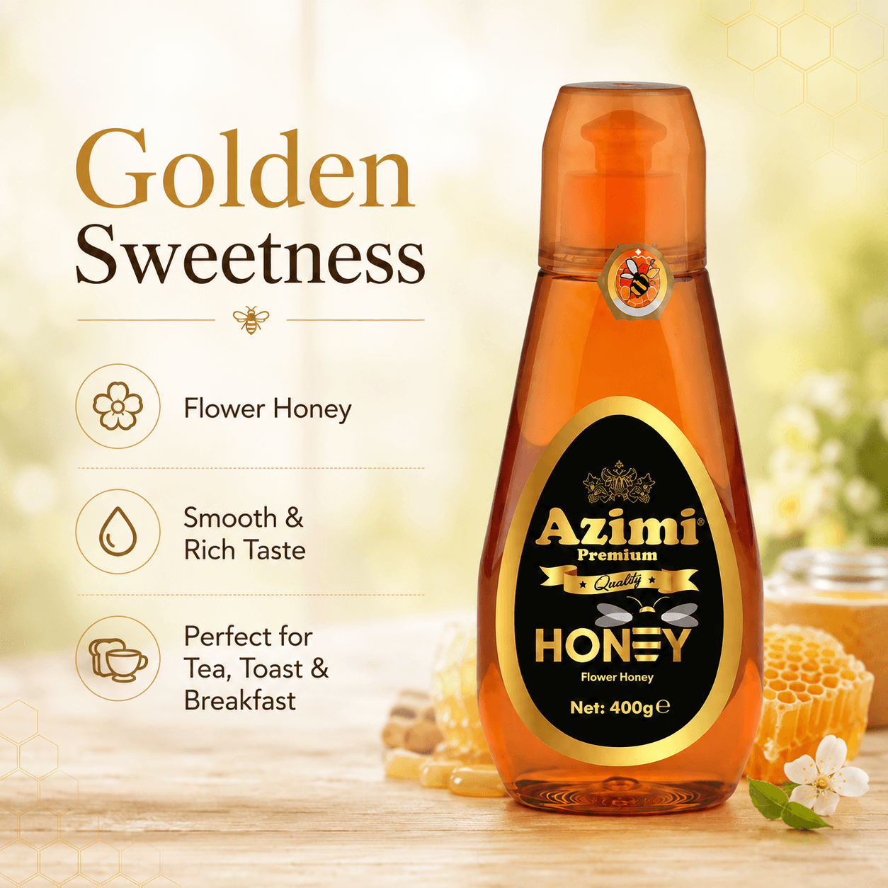 Azimi Premium Honey 400gr