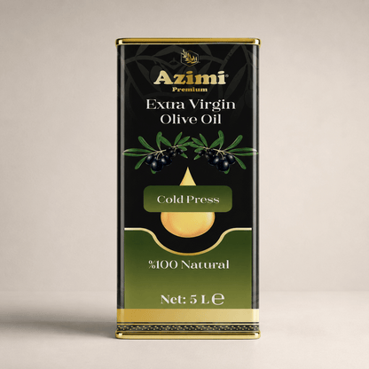 Azimi Premium Extra Virgin Olive Oil Cold Press 5L