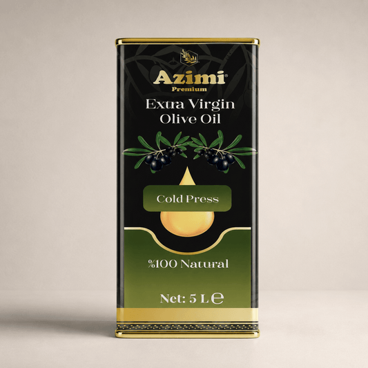 Azimi Premium Extra Virgin Olive Oil Cold Press 5L