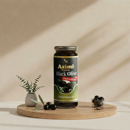 Azimi Premium Black Olives 465gr