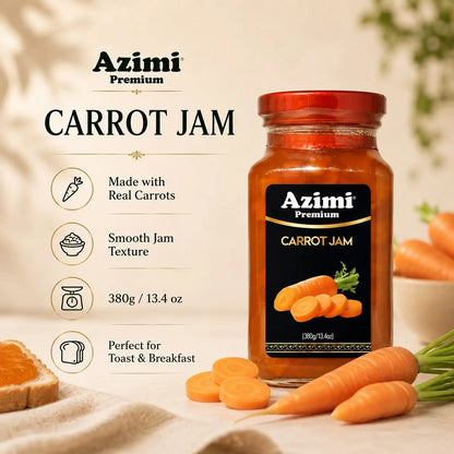 Azimi Premium Carrot Jam 380gr