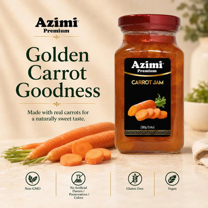 Azimi Premium Carrot Jam 380gr