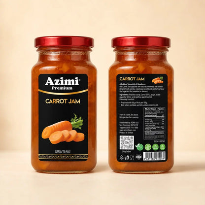 Azimi Premium Carrot Jam 380gr