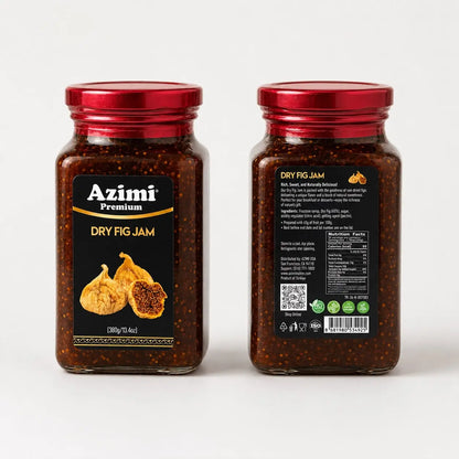Azimi Premium Dry Fig Jam 380gr