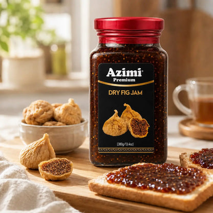 Azimi Premium Dry Fig Jam 380gr