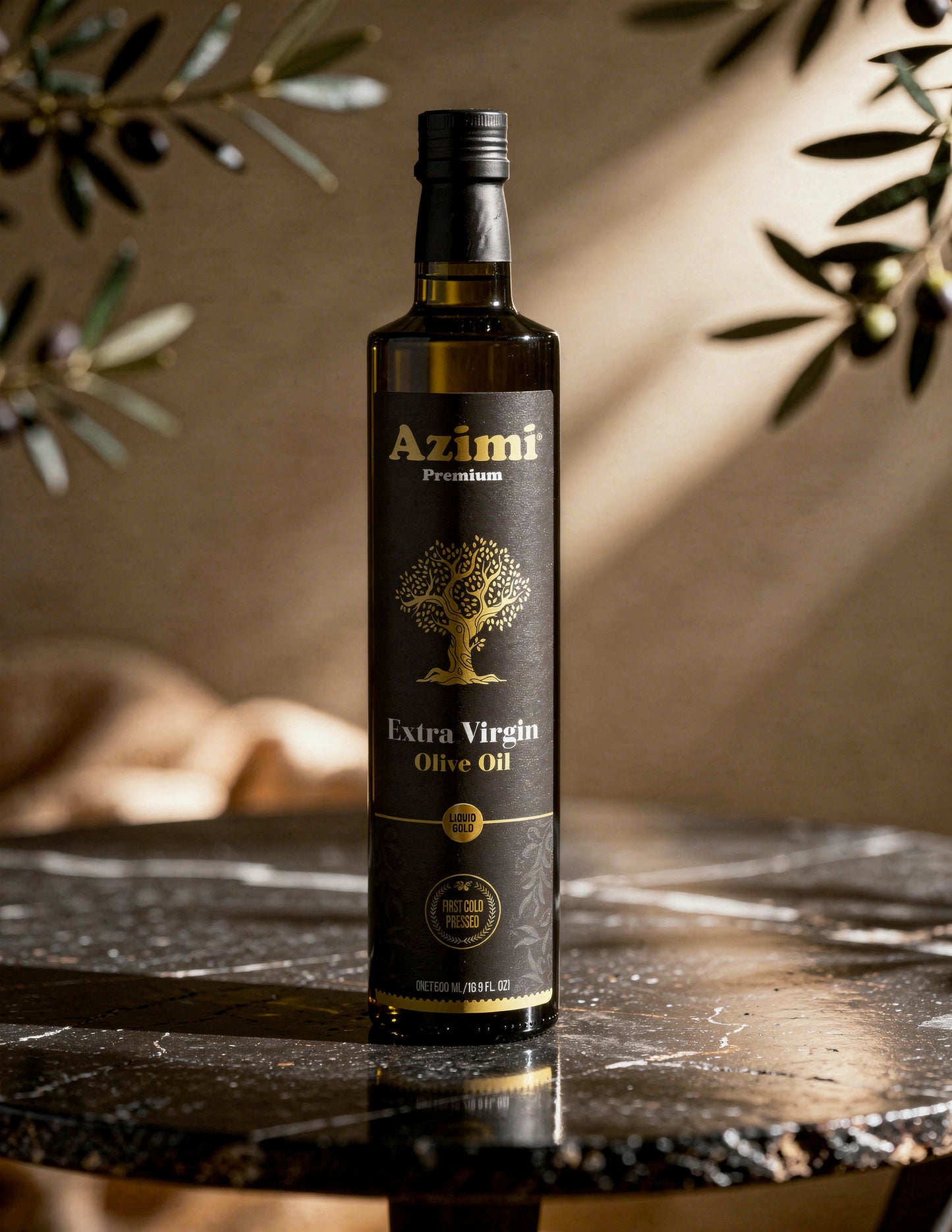 Azimi Extra Virgin Olive Oil - First Cold Pressed | Single Origin