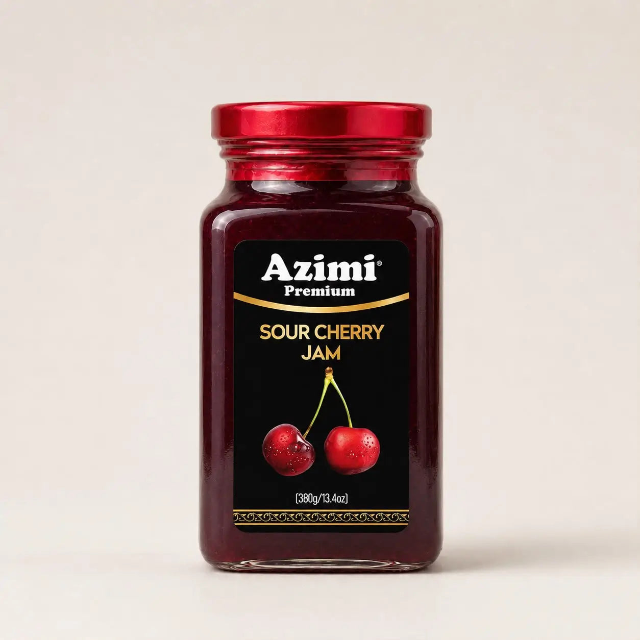 Azimi Premium Sour Cherry Jam 380gr