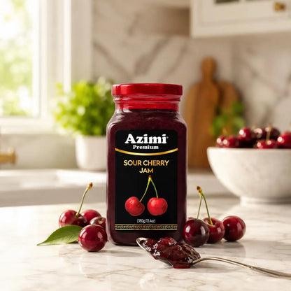 Azimi Premium Sour Cherry Jam 380gr