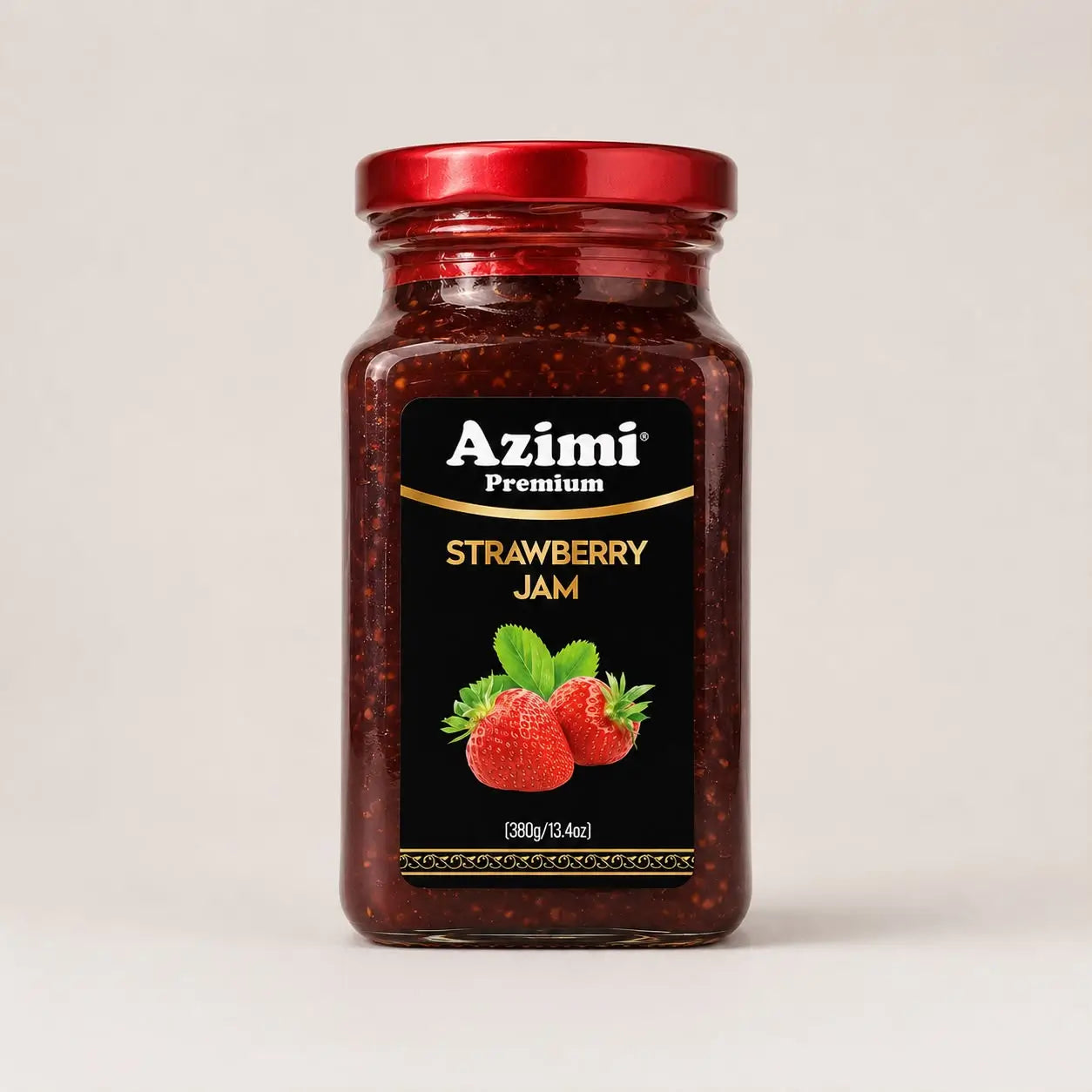 Azimi Premium Strawberry Jam 380gr