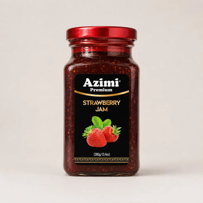 Azimi Premium Strawberry Jam 380gr