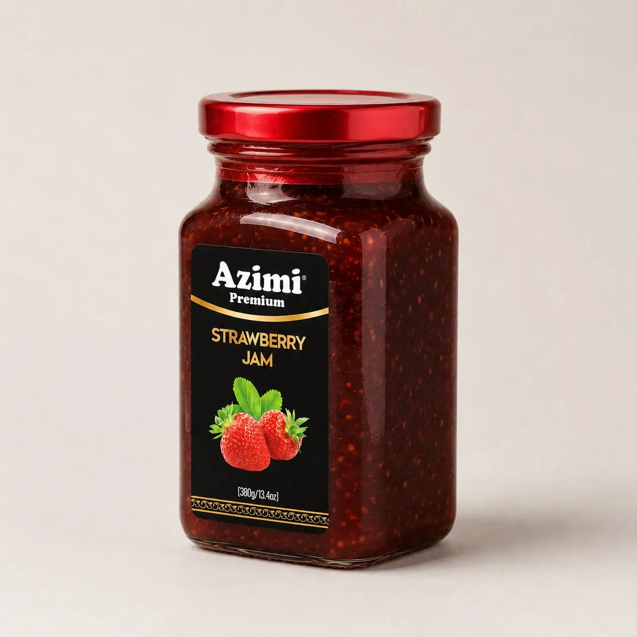 Azimi Premium Strawberry Jam 380gr