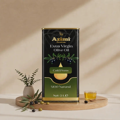 Azimi Premium Extra Virgin Olive Oil Cold Press 5L