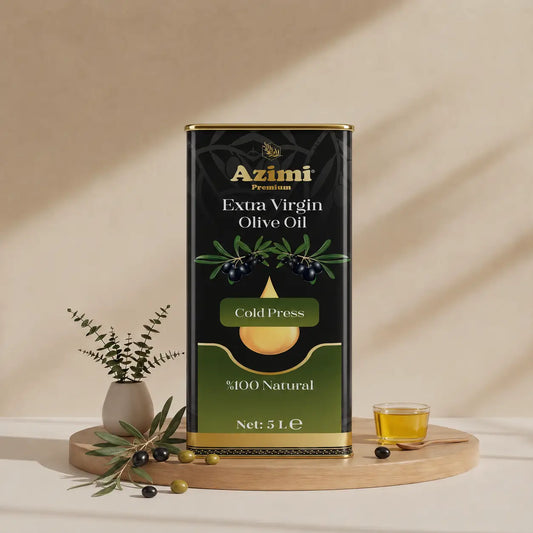 Azimi Premium Extra Virgin Olive Oil Cold Press 5L